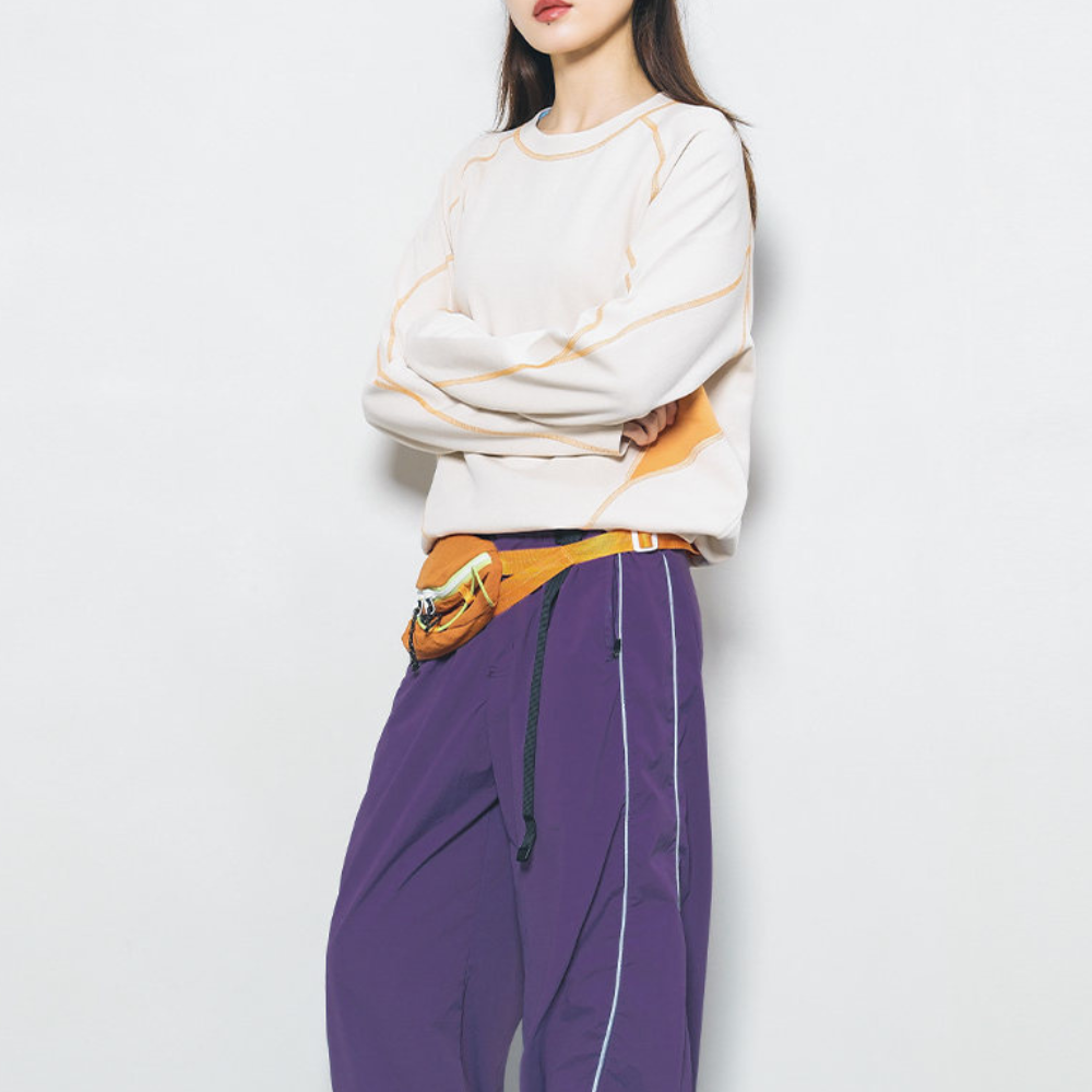トレイル配色 ロングスリーブTシャツ（4Colors）260367
