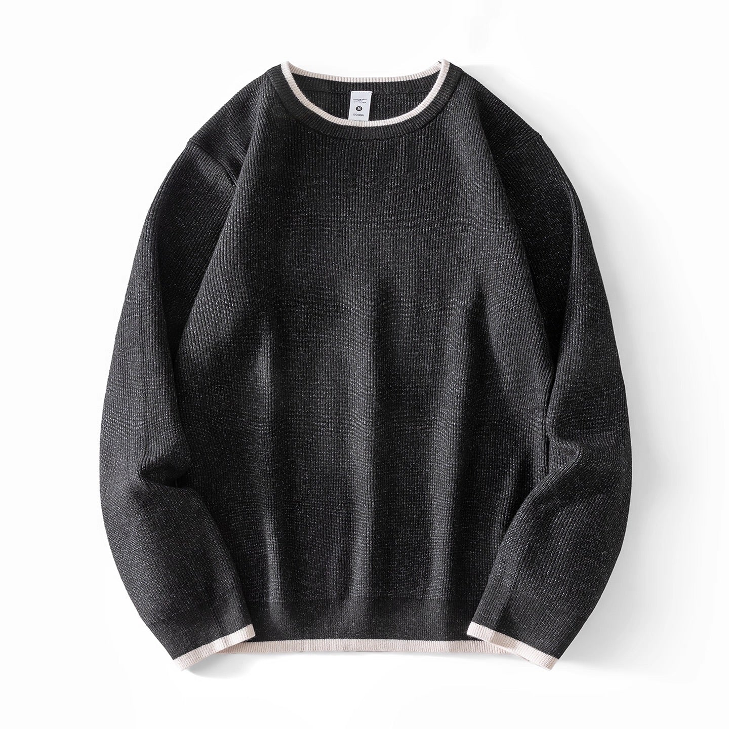 フェイクレイヤード シンプル セーター（3Colors）251009