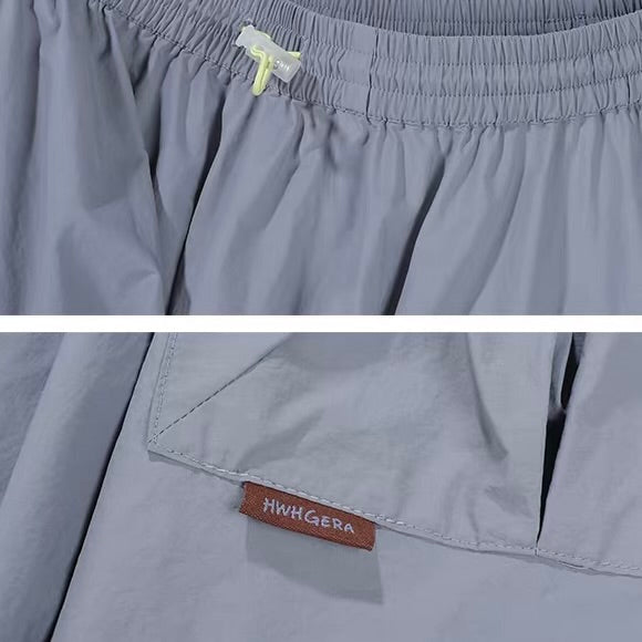 ビッグポケット ドローコード付 ワークスカート（2Colors）260178