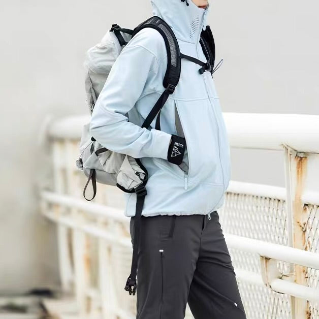 ハイネック フード付ライトジャケット（4Colors）260118