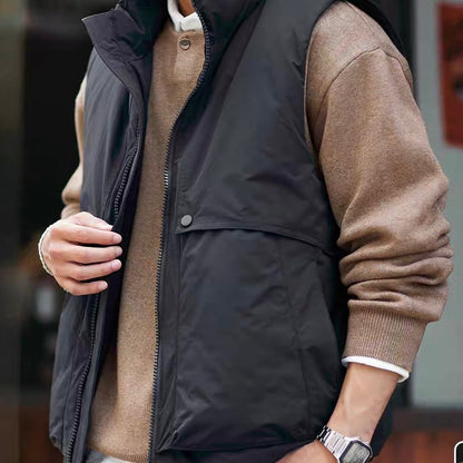 スタンドカラー ダウンベスト（3Colors）250882