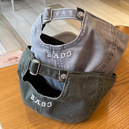 レトロ ウォッシュ加工 ベースボールキャップ（7Colors）240704