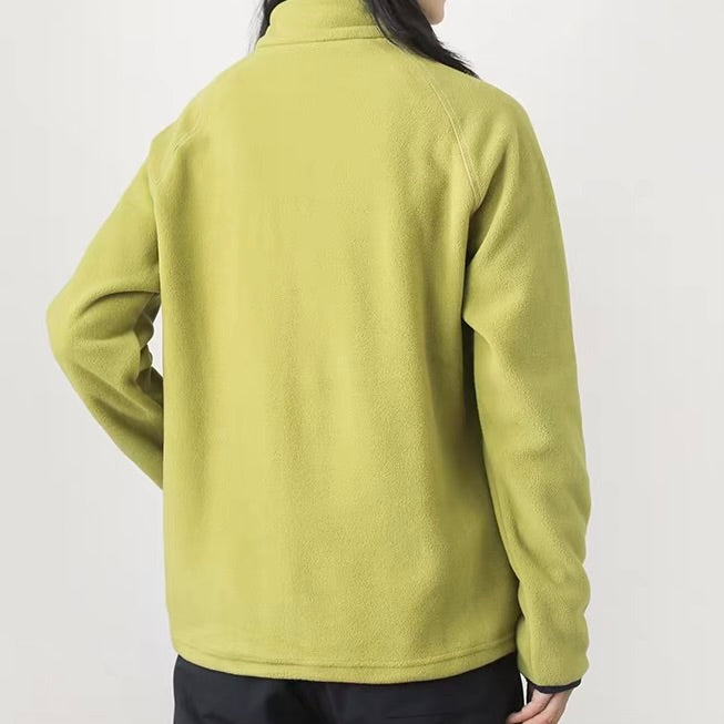 裾ドローコード スタンドカラー フリースジャケット（4Colors）260009