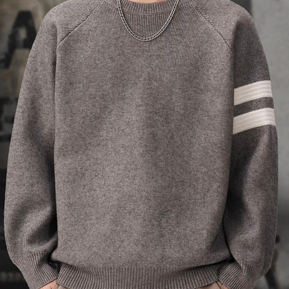 ラインデザイン ラグランスリーブ セーター（3Colors）251069