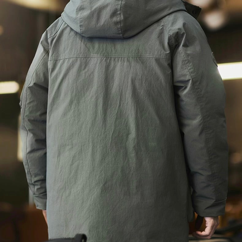 ミドル丈 ワークダウンジャケット（2Colors）251023