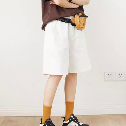 レトロ デニム ワイドハーフパンツ（3Colors）250480