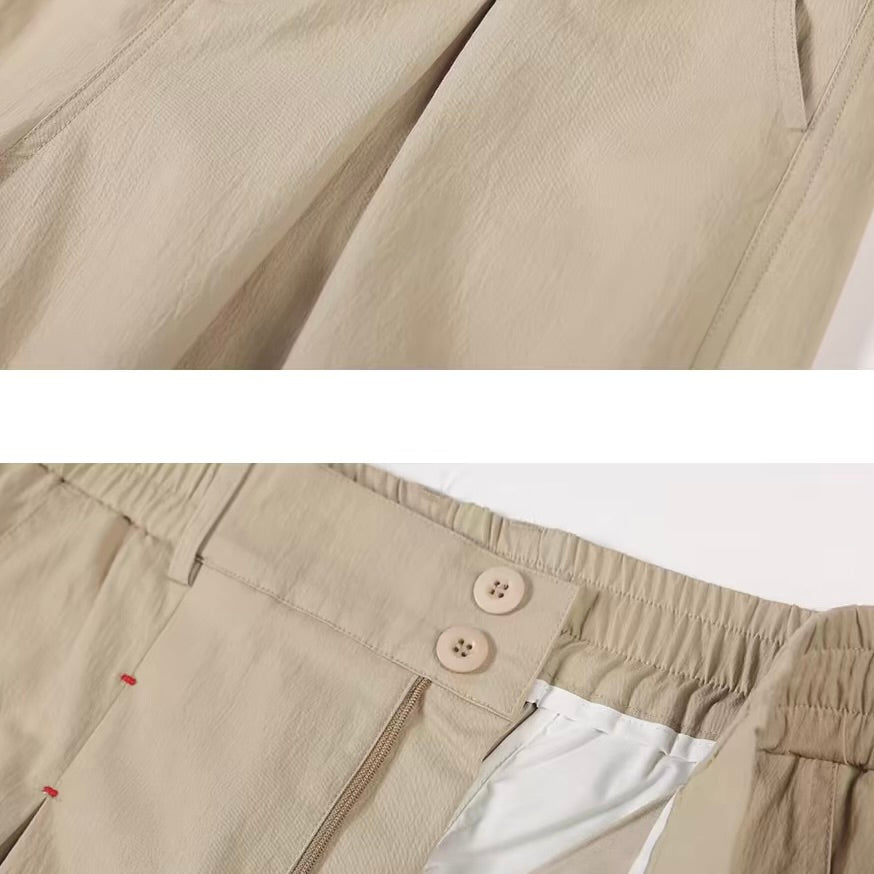 プリーツレッグ デザインパンツ（2Colors）260196