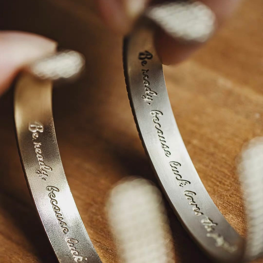 刻印入り ハーフバングル（1Color）260077