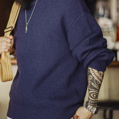 シンプル リブニット セーター（1Color）250957