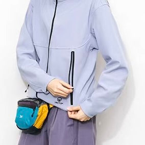 シンプル フード付防水ジャケット（3Colors）260224