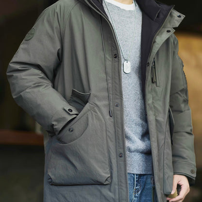 ミドル丈 ワークダウンジャケット（2Colors）251023