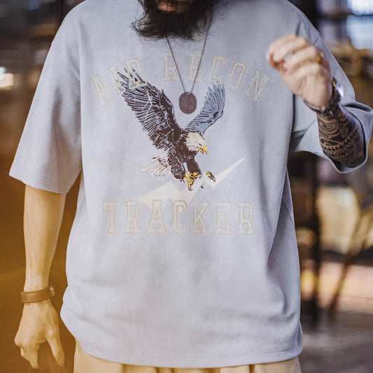 イーグル オーバーサイズ プリントTシャツ（1Color）260244