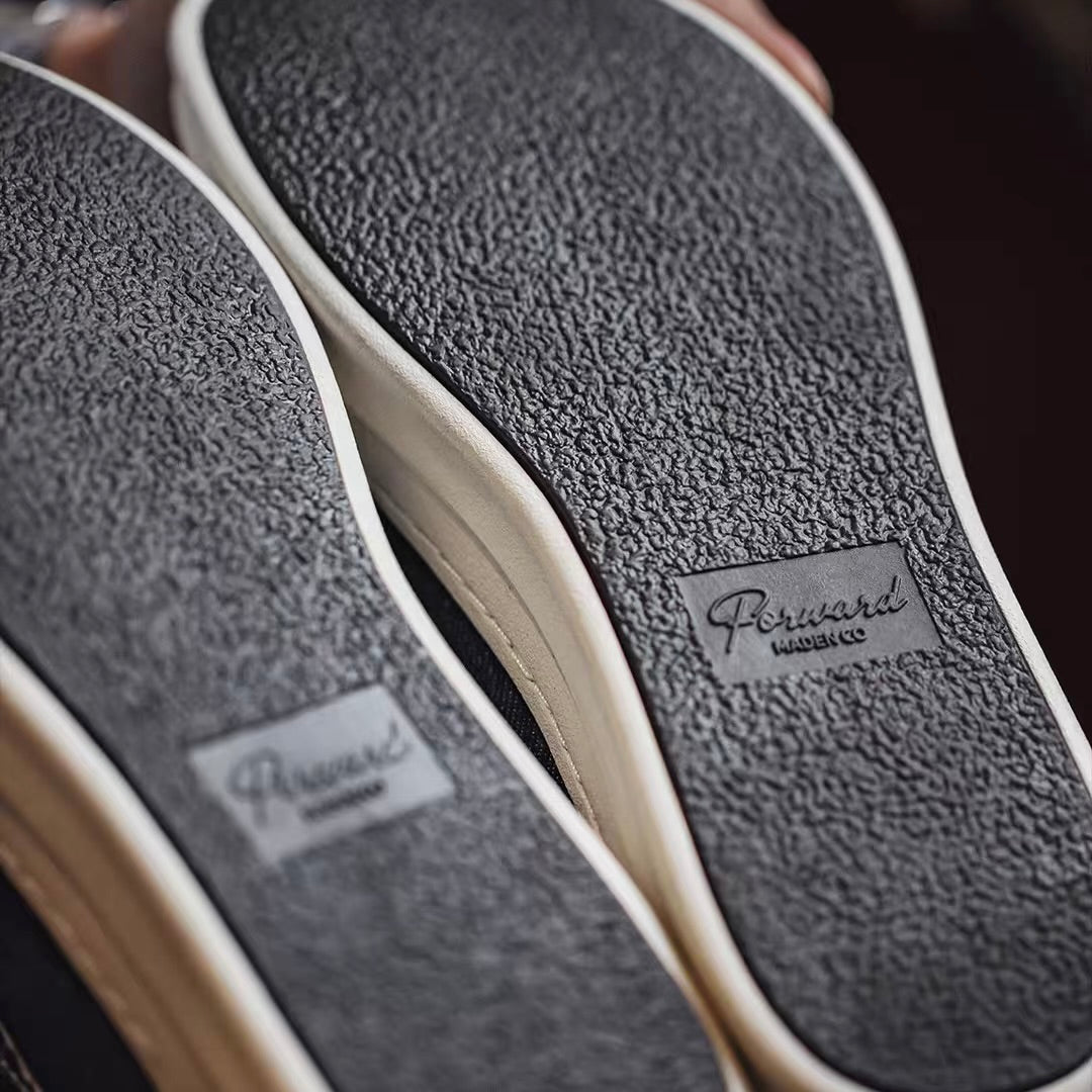 パッチワーク デニムスニーカー（1Color）260135