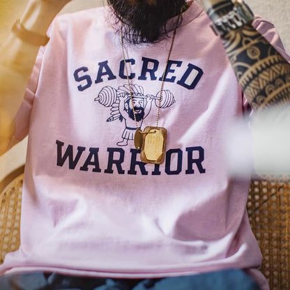 レトロプリント ドロップショルダーTシャツ（2Colors）260279