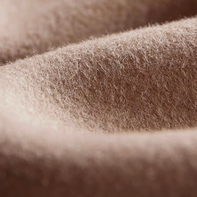 ヘビーウェイト シンプル ウールコート（2Colors）250951