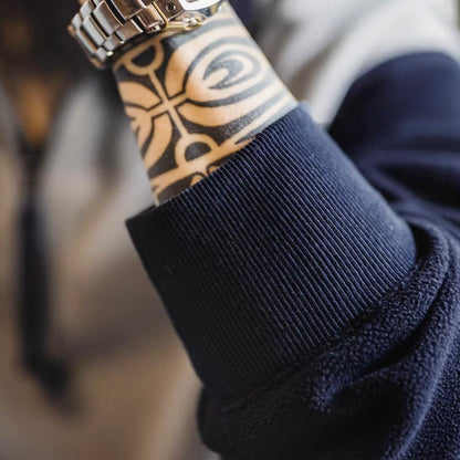 バイカラー ハーフジップ フリース プルオーバー（1Color）251081