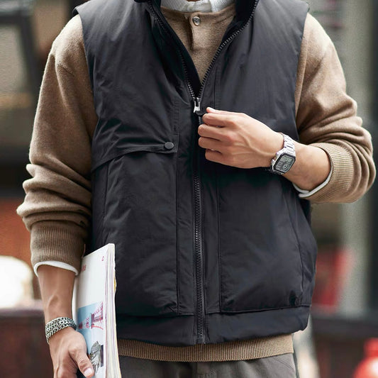 スタンドカラー ダウンベスト（3Colors）250882