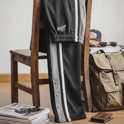 ラインデザイン ボタンダウンパンツ（1Color）251068