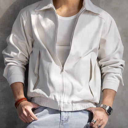 フルジップ シンプル ライトジャケット（1Color）260102