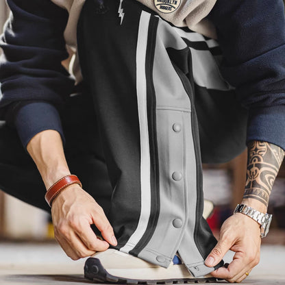 ラインデザイン ボタンダウンパンツ（1Color）251068