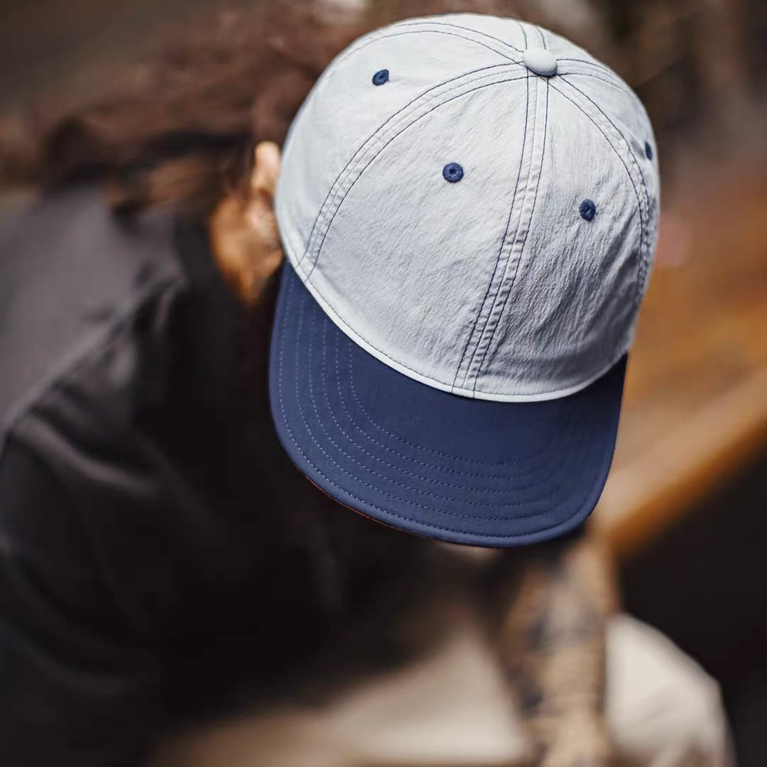 ベースボールモチーフ バイカラーキャップ（4Colors）260199