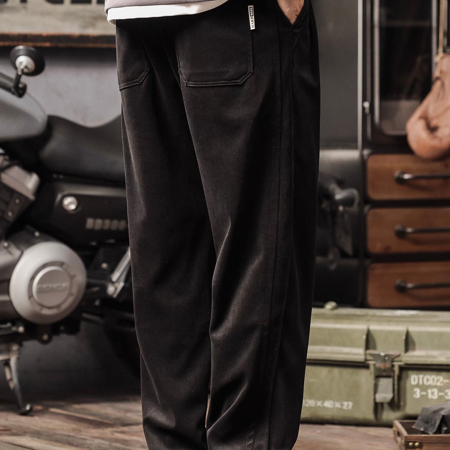 防寒 ストレート スウェットパンツ（3Colors）251019