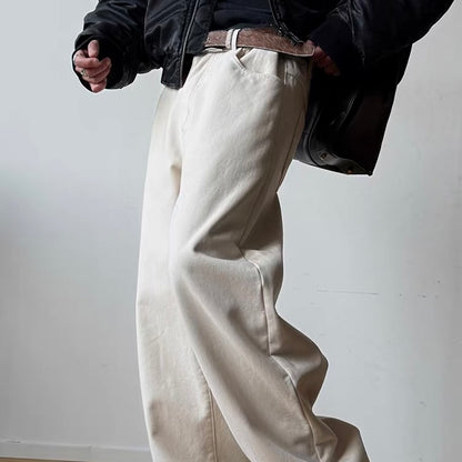 ヘビーウェイト 裏起毛 ストレートパンツ（4Colors）260008