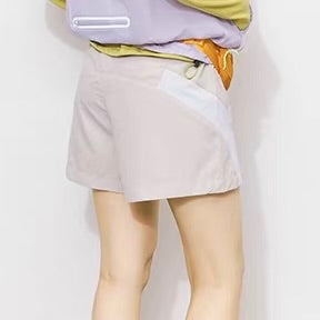 アクセントベルト付 スポーツ ショートパンツ（3Colors）260612