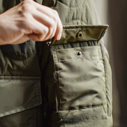 M-51 スタンドカラー キルトジャケット（1Color）250967