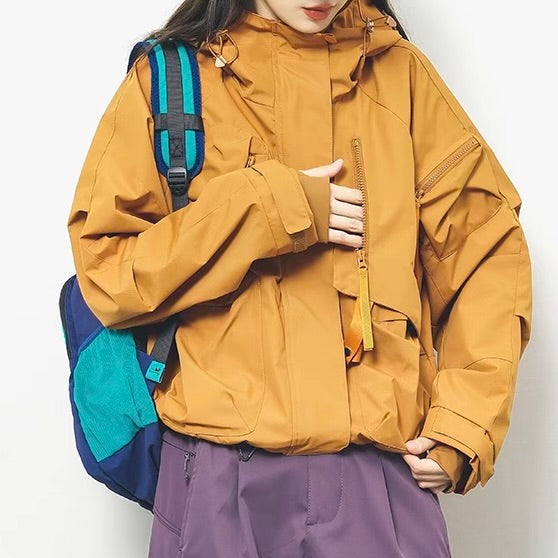 立体マルチポケット フード付ジャケット（5Colors）250940