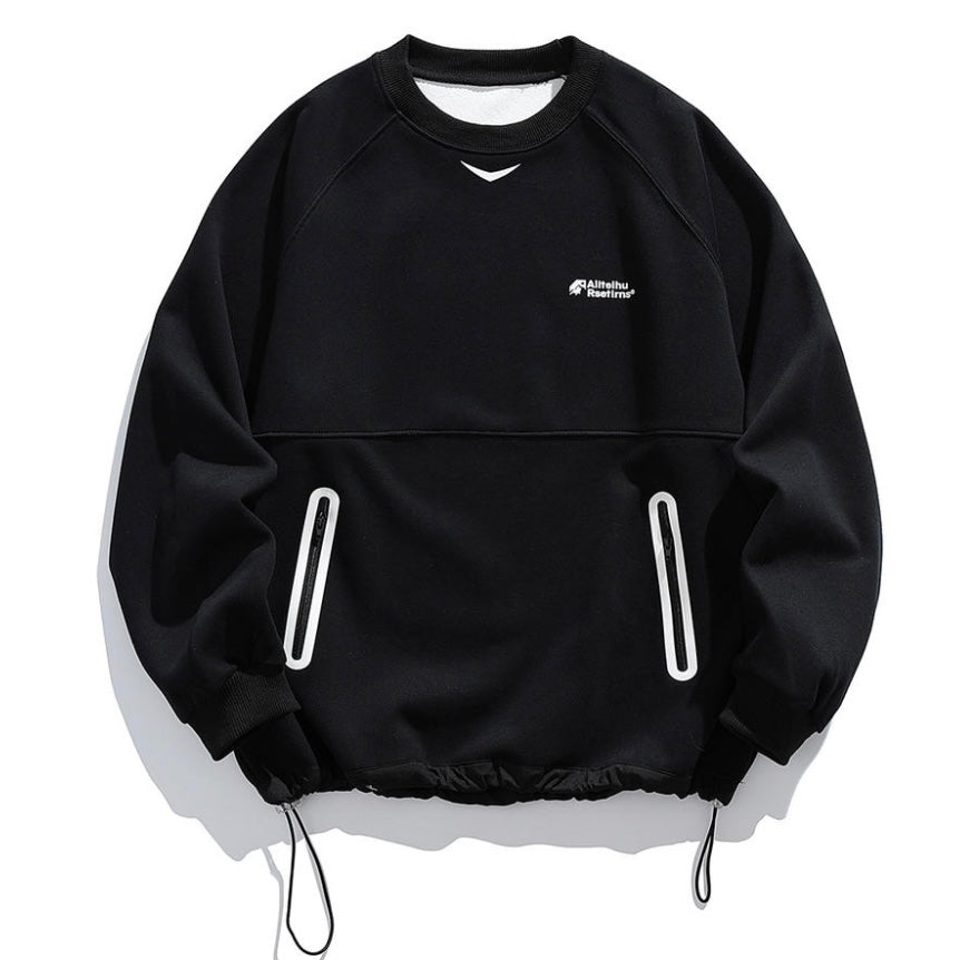 裾ドローコード スポーツ スウェットプルオーバー（4Colors）250732