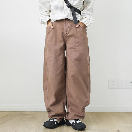 ワイドテーパード リラックスパンツ（6Colors）250780