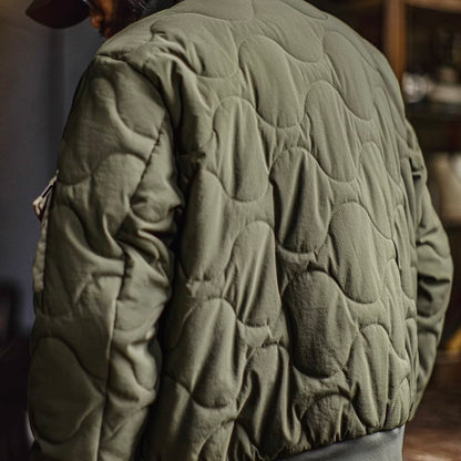 M-51 スタンドカラー キルトジャケット（1Color）250967