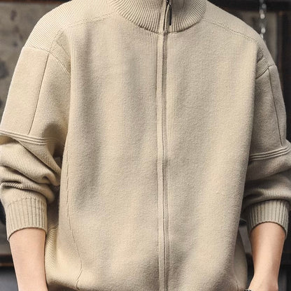 デザインパターン フルジップカーディガン（3Colors）251016