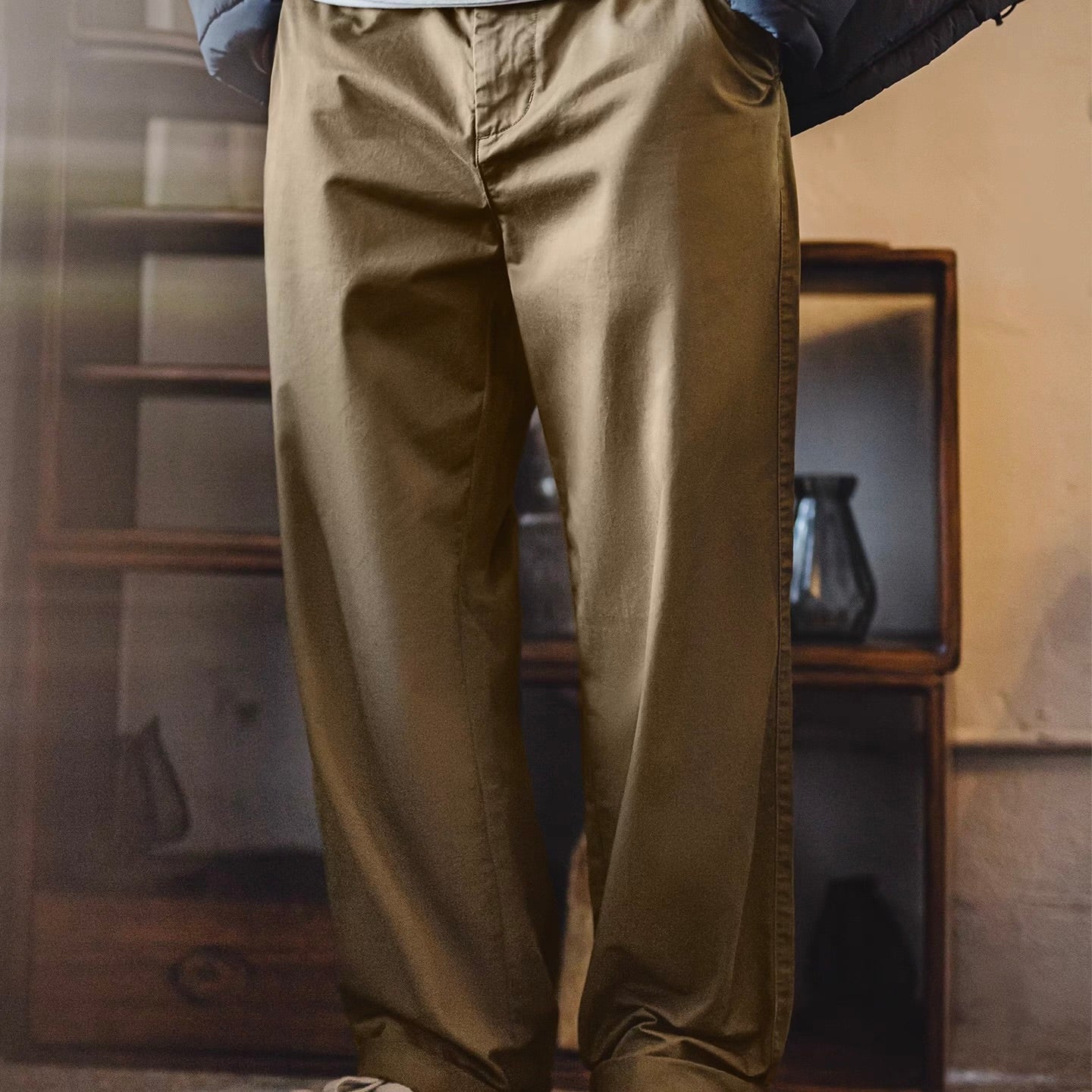 ストレート チノ ワークパンツ（1Color）250954