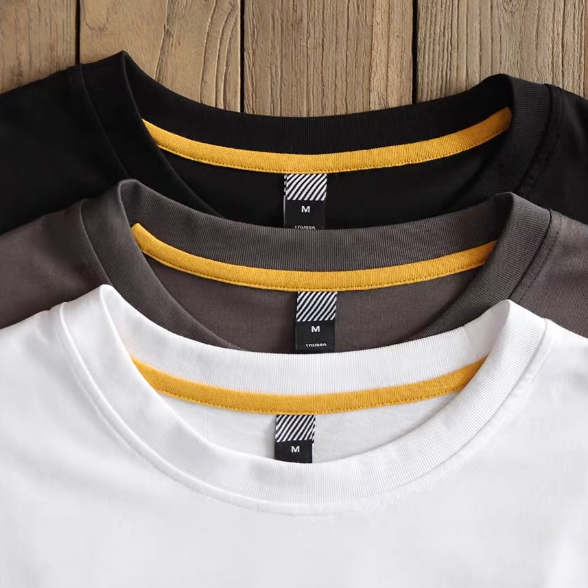 フェイクレイヤード ロゴプリントTシャツ（3Colors）260304
