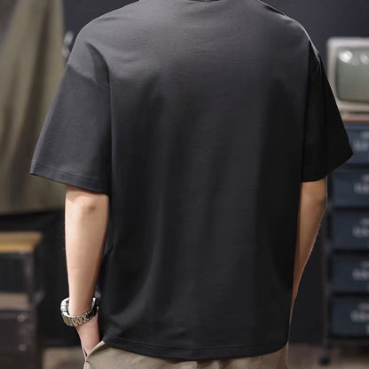 フラップ付 シンプル 半袖Tシャツ（1Color）260419