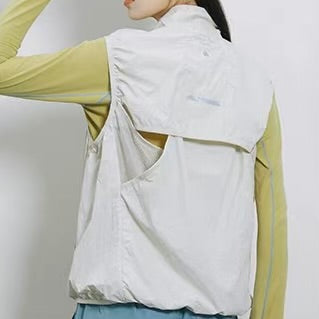 軽量 速乾 スタンドカラー ベスト（5Colors）260807