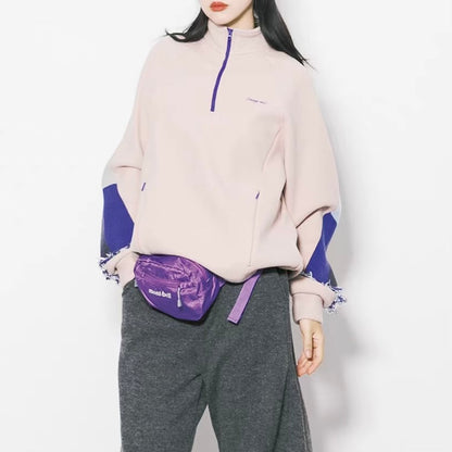 アクセントカラー スタンドネック プルオーバー（3Colors）251065