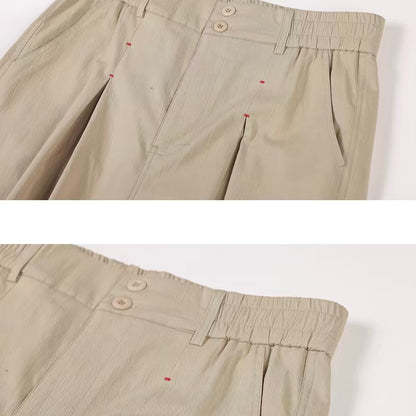 プリーツレッグ デザインパンツ（2Colors）260196