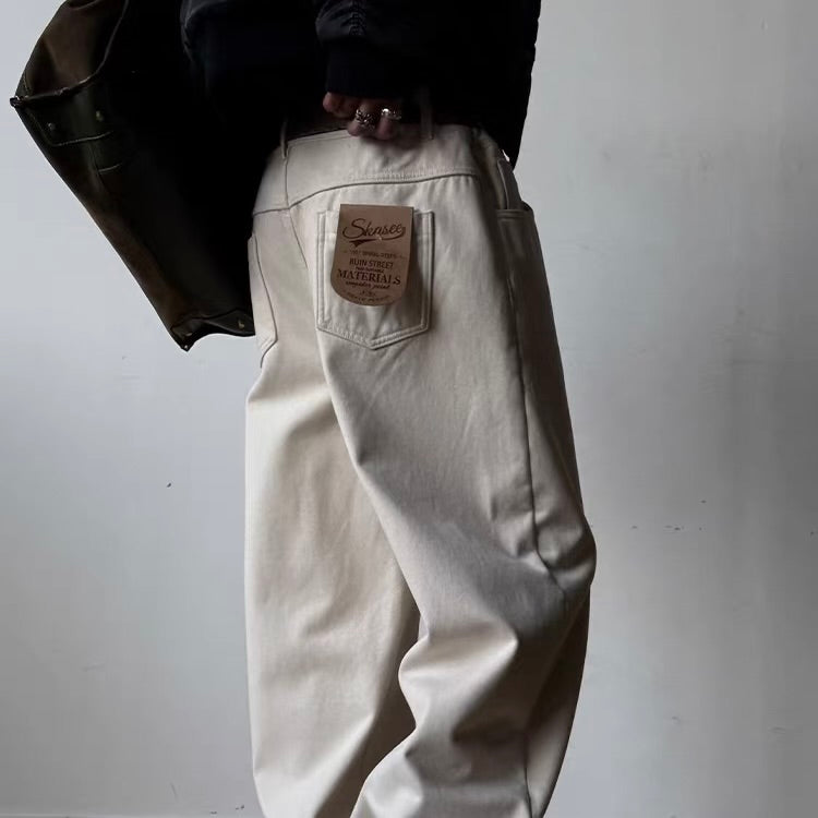 ヘビーウェイト 裏起毛 ストレートパンツ（4Colors）260008