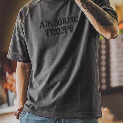 迷彩 ラグランスリーブ Tシャツ（2Colors）260274