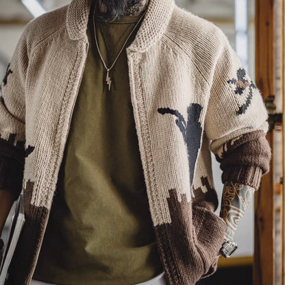 ハンターモチーフ ニットカーディガン（1Color）251067