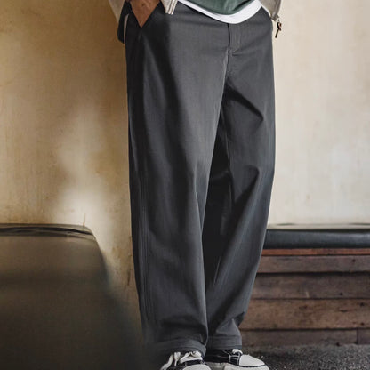 ヘリンボーン ストレート ワークパンツ（1Color）260245