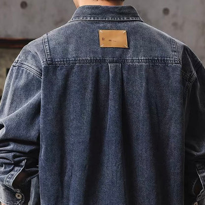 レトロ ウォッシュドデニムシャツ（3Colors）260069