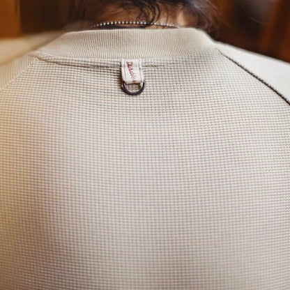 裾ドローコード ワッフル スウェットプルオーバー（1Color）250784