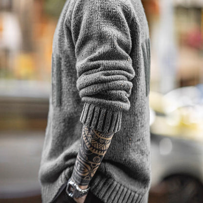 スタンドカラー ロゴニットプルオーバー（1Color）250987