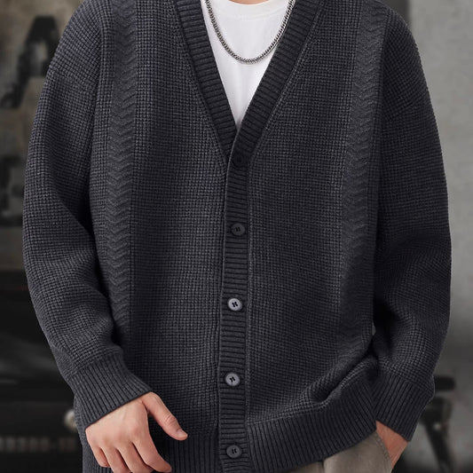 リラックス Vネック カーディガン（3Colors）251088