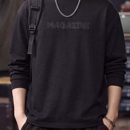 立体ロゴ ルーズフィット 長袖Tシャツ（3Colors）260638