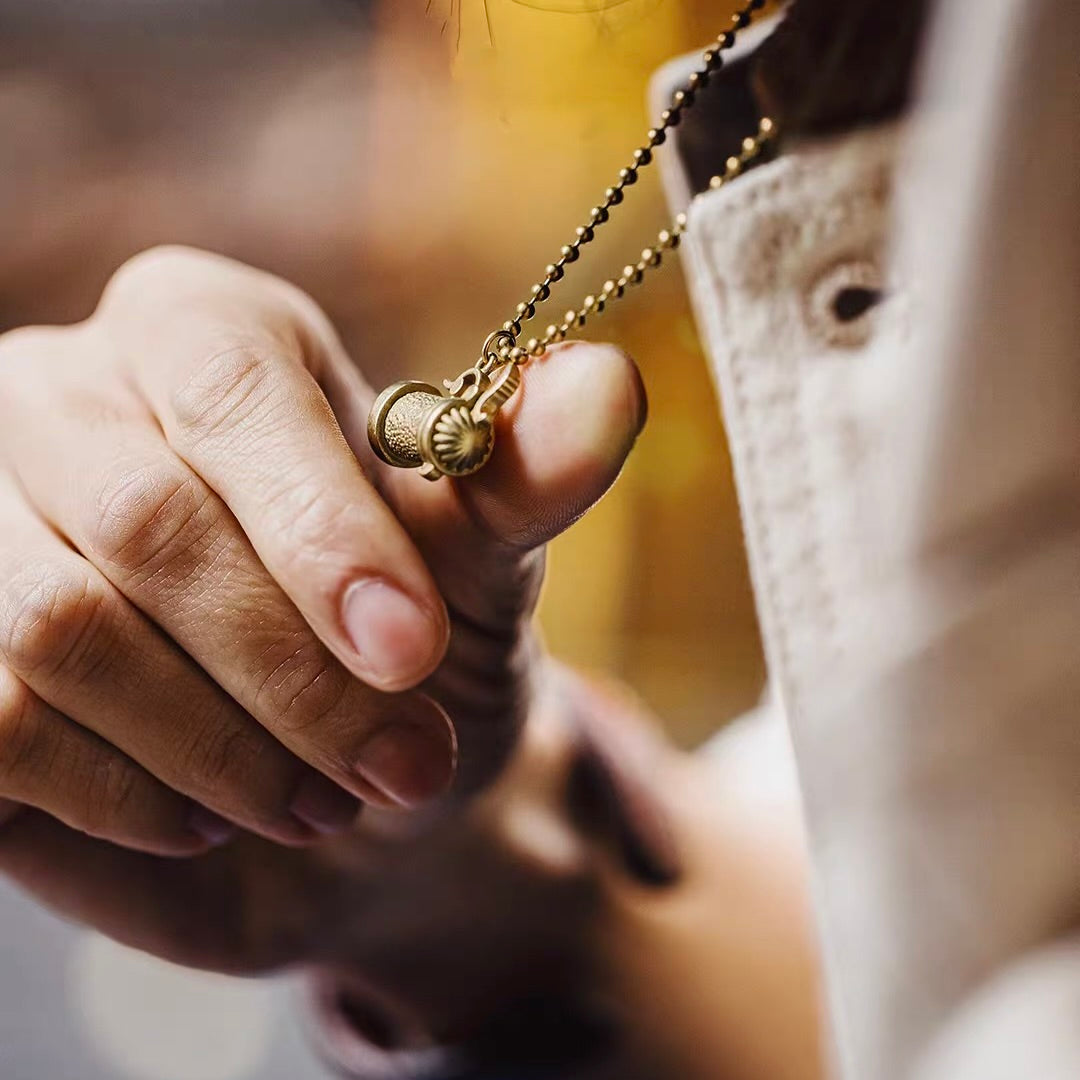 ティーポットモチーフ レトロ ネックレス（1Color）260089